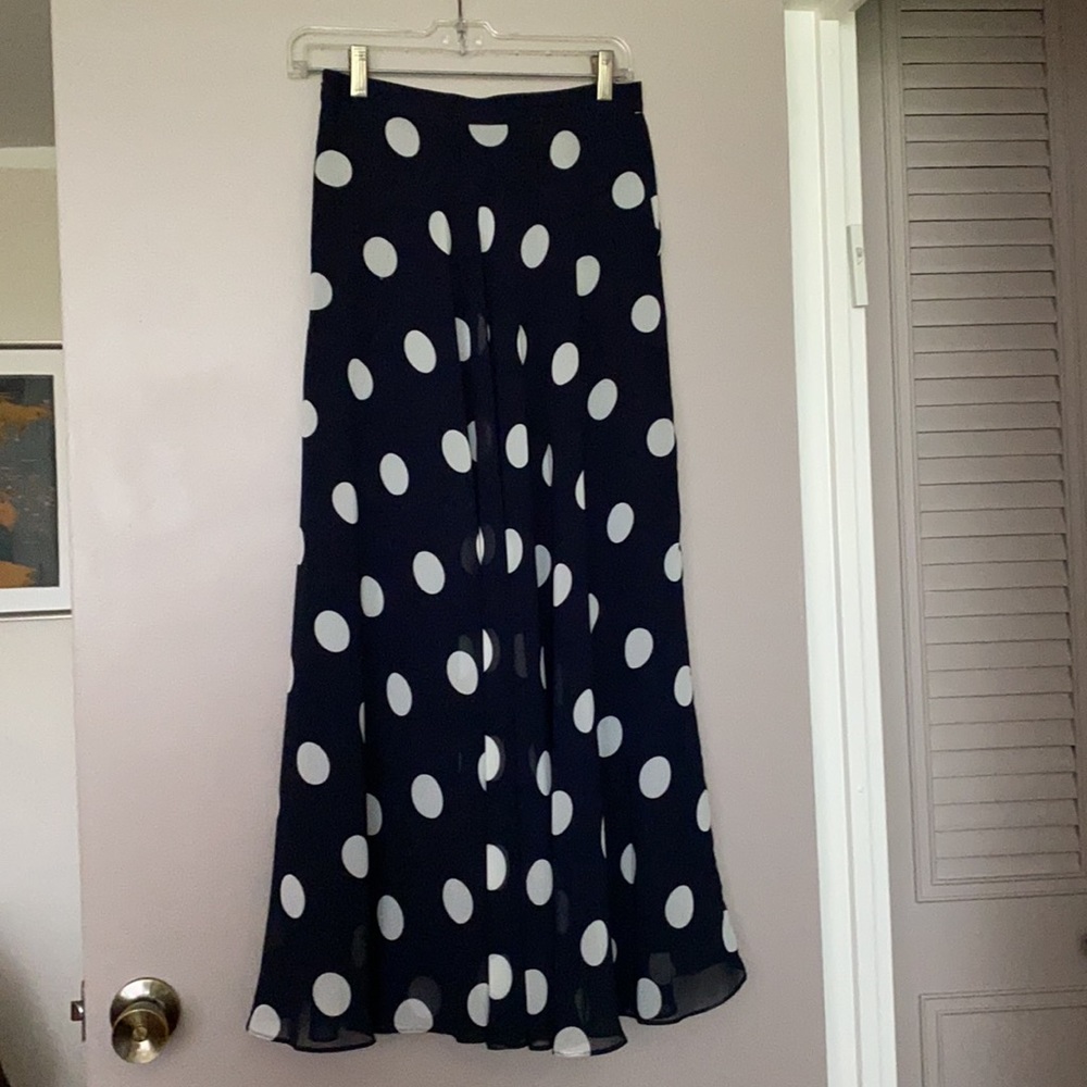 Print of 2026! Polka dot maxi skirt - Picture 2 of 9